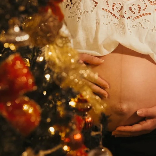 Christmas pregnant